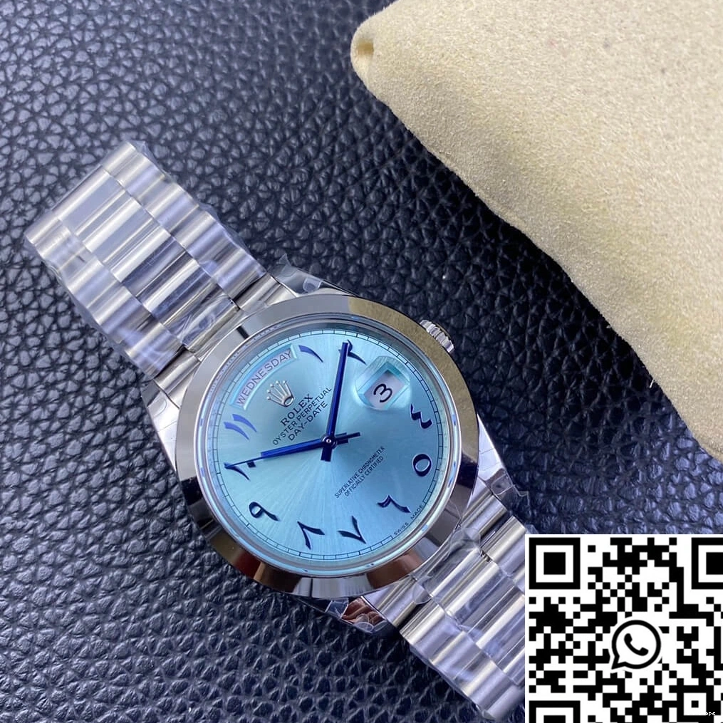 Day Stainless Rolex Dial Steel Ice Middle East Blue BP Factory Customization Date 0423